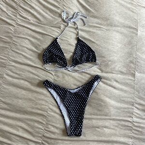 Polka dot bikini